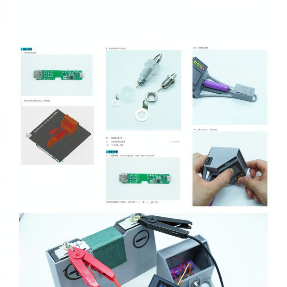 Wydajny tester napięcia i rezy – Battery Internal Resistance Tester Four Wire recenzja i cena